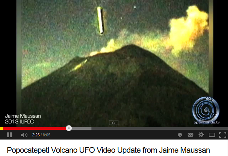 Mexican Volcanic UFO activity